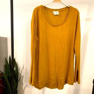 Warm Mustard Yellow Top